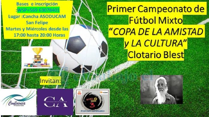 Este es el afiche del campeonato donde también pueden encontrar información.