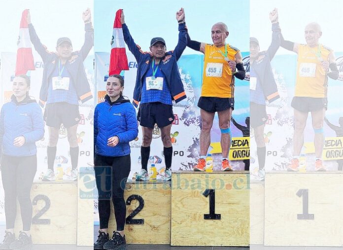 Después de años de intentarlo, el atleta local Jorge Estay pudo imponerse en una carrera sanfelipeña.