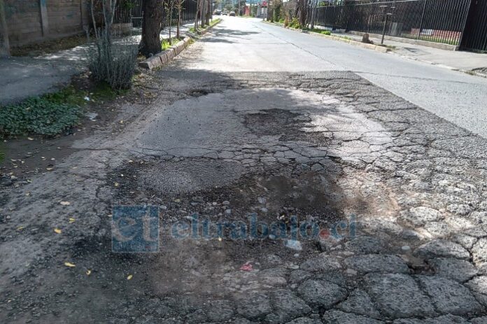 Un tremendo ‘evento’ también en calle Toromazote llegando a Hermanos Carrera.