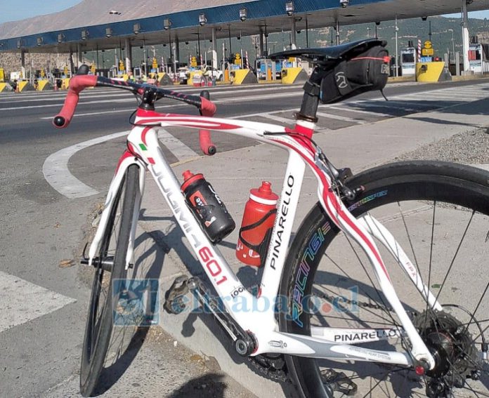 Esta es la bicicleta robada a Guillermo.