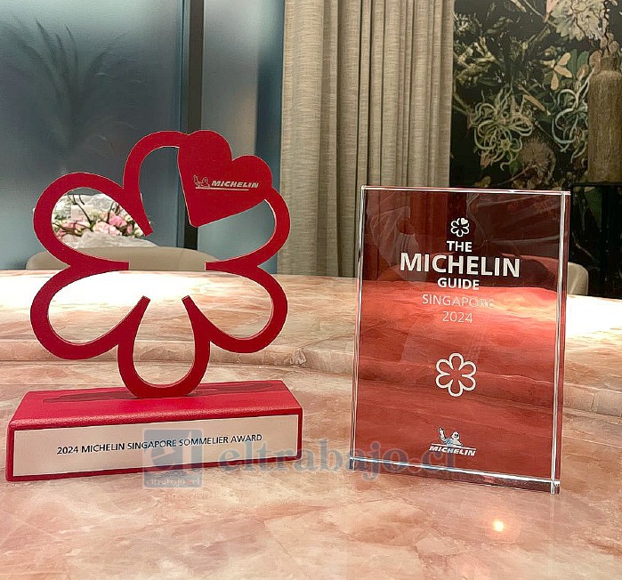 Premio estrella Michelin de la guía Michelin 2024.