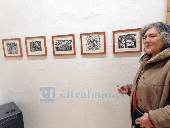 Claudia Urrutia Níñez, artesana aconcagüina.