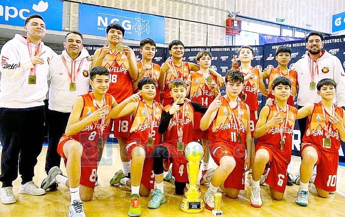 San Felipe Basket se coronó campeón de la serie U13 de la Libcentro Menores.