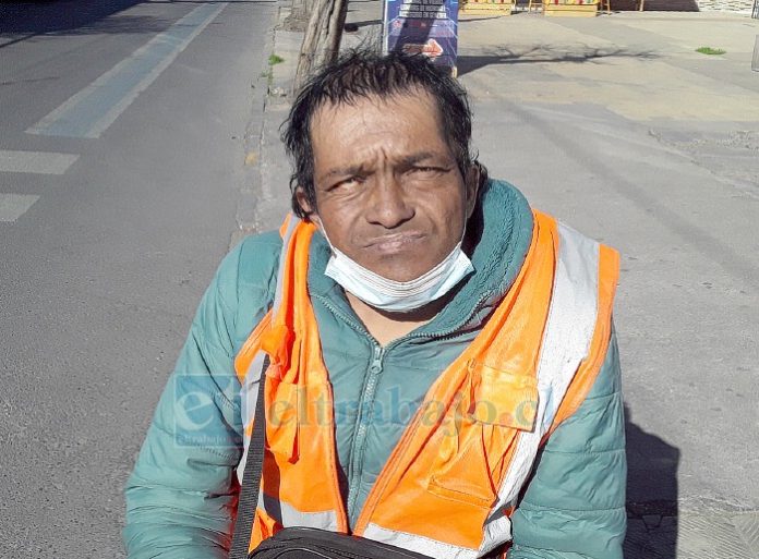 ‘Luli’ posando en su lugar para una nota de Diario El Trabajo hace ya un tiempo.