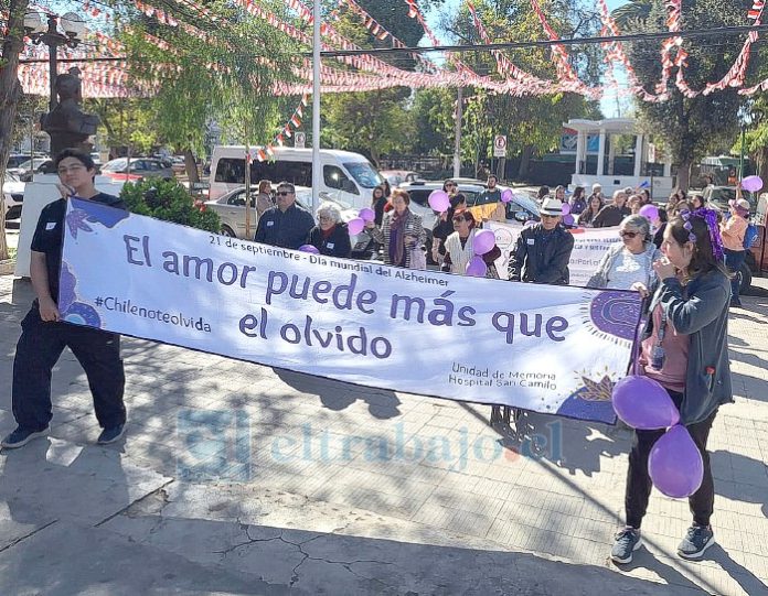 San Felipe conmemoró el día internacional del Alzheimer.