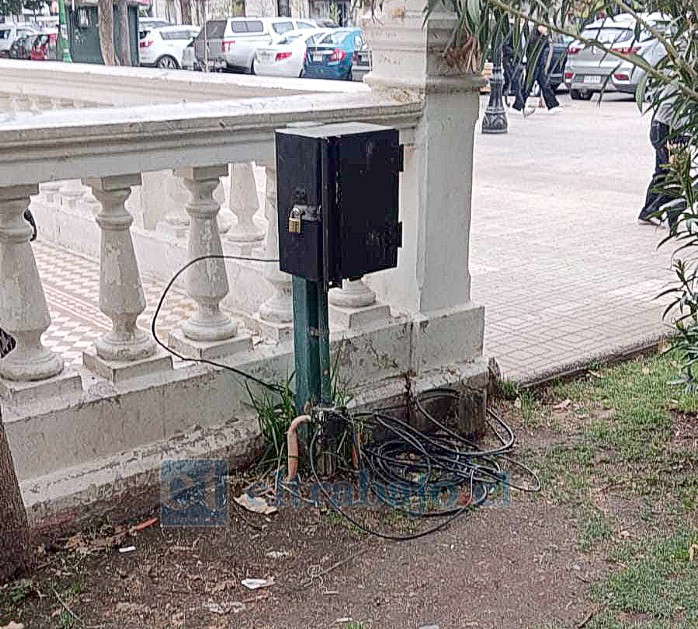 Esta es la caja que esperan arreglen desde la Municipalidad.