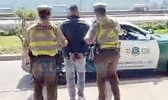 Carabineros detuvo a un ciudadano chino que ofreció 80 mil pesos al personal policial para evitar infracción de tránsito.