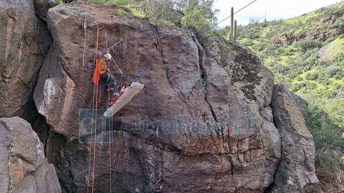 GOPE de Carabineros se alza como la primera policía en Sudamérica en capacitarse en esta ciencia y técnicas de rescate en cuevas.