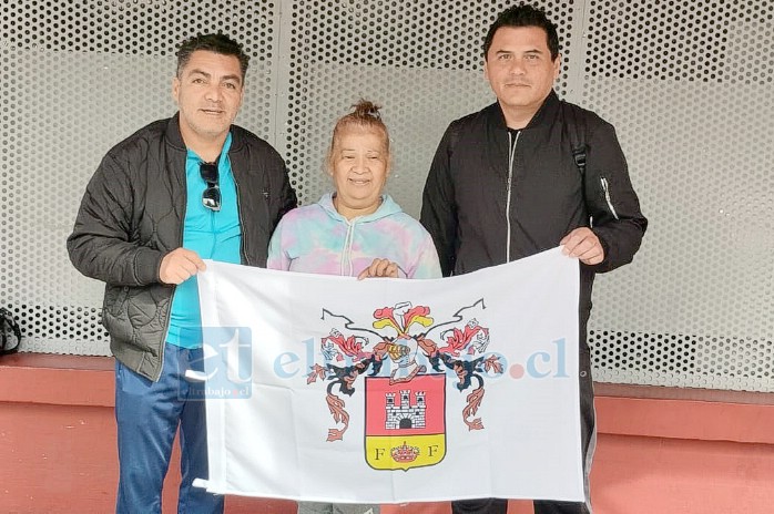 Roberto Pérez, Mireya Martínez y Cristian Carmona.