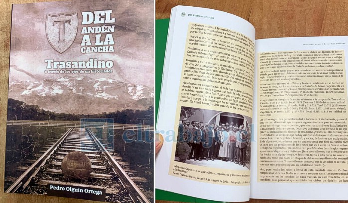 El texto ilustrado narra la historia del club deportivo trasandino de Los Andes y viene a ser la primera publicación que se realiza sobre la historia del TRA.