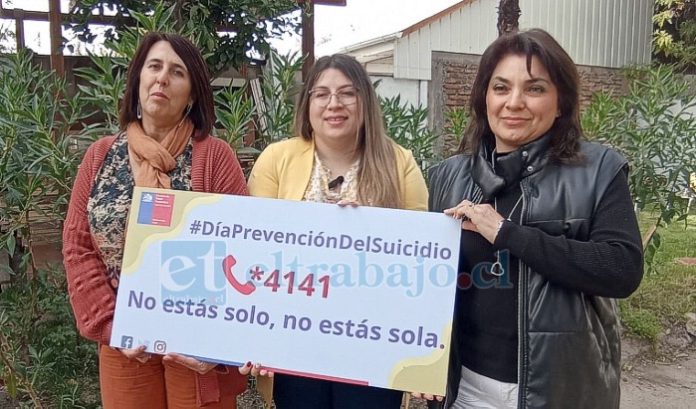 Desde el Servicio de Salud Aconcagua hicieron un llamado a buscar los espacios de prevención del suicidio, así como destacar la línea de ayuda *4141.