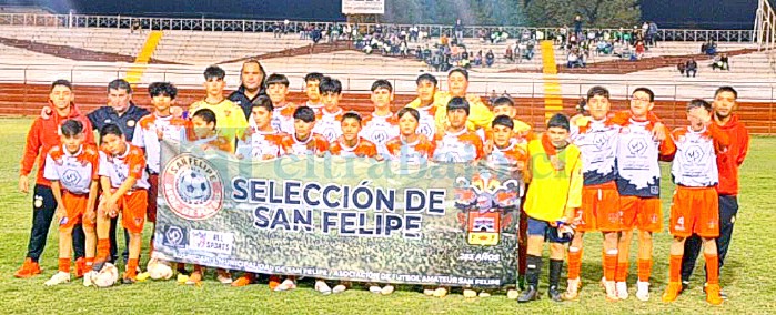 El combinado de San Felipe ganó en la ida en la segunda fase del Regional Arfa U-13.