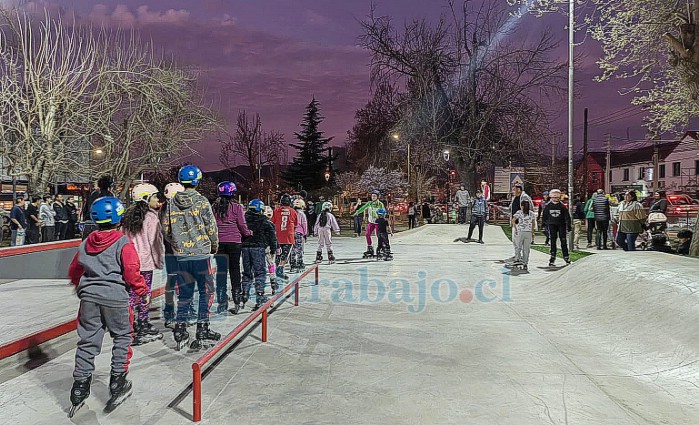 Los practicantes de deportes sobre ruedas podrán disfrutar del espacio recreacional y deportivo.