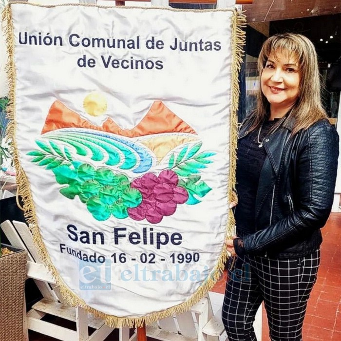 La dirigente social es la presidenta de la UNCO de San Felipe.