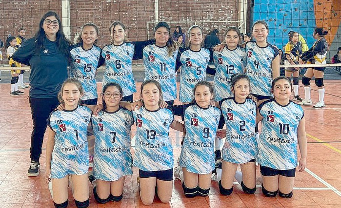 Sub 11 en su clasificación a la final de la Copa Curimón.