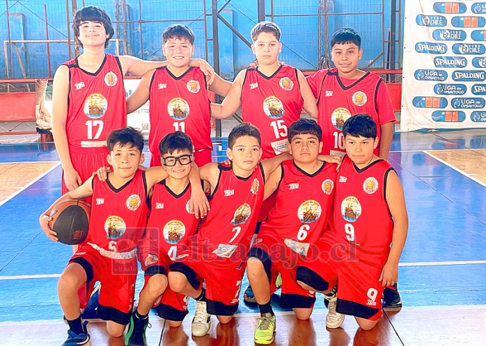 El equipo Sub-12 de San Felipe Basket es uno de los que hoy viaja hacia Córdoba.