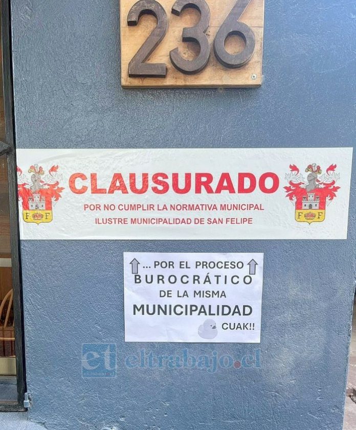 El Centro Naser fue uno de los emprendimientos clausurados por el municipio el pasado miércoles 6 de noviembre.