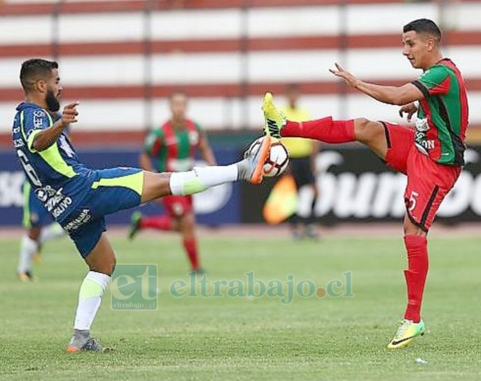 Gonzalo Baglivo (izq) llega al Uní Uní desde el ascenso colombiano.