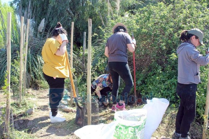 La Agrupación Asamblea Territorial proyecta continuar con un sendero ecológico para la educación ambiental.