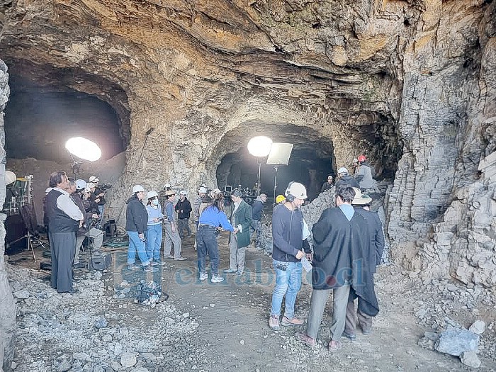 Grabación de teleserie ‘El señor de La Querencia’