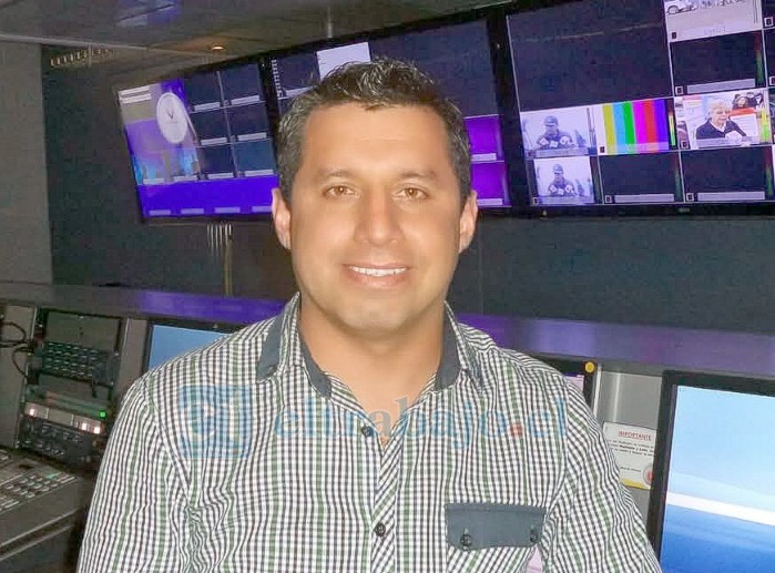 El productor catemino de cine y televisión, Eduardo Zamora.