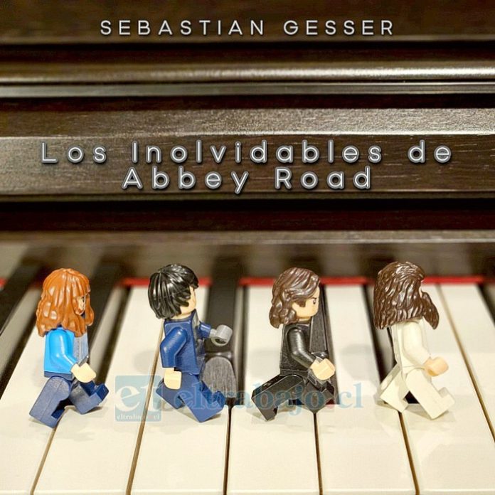 Caratula del disco tributo, con figuras LEGO.