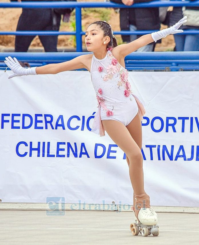 Amparo Ibacache se quedó con el tercer lugar del nacional.