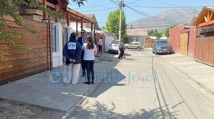 BIRO investiga caso de un hombre baleado en la Villa El Carmen. 