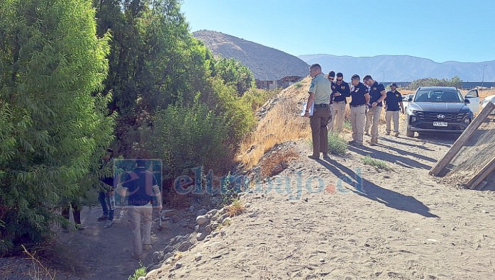 Encuentran un brazo en la ribera del río Aconcagua. 