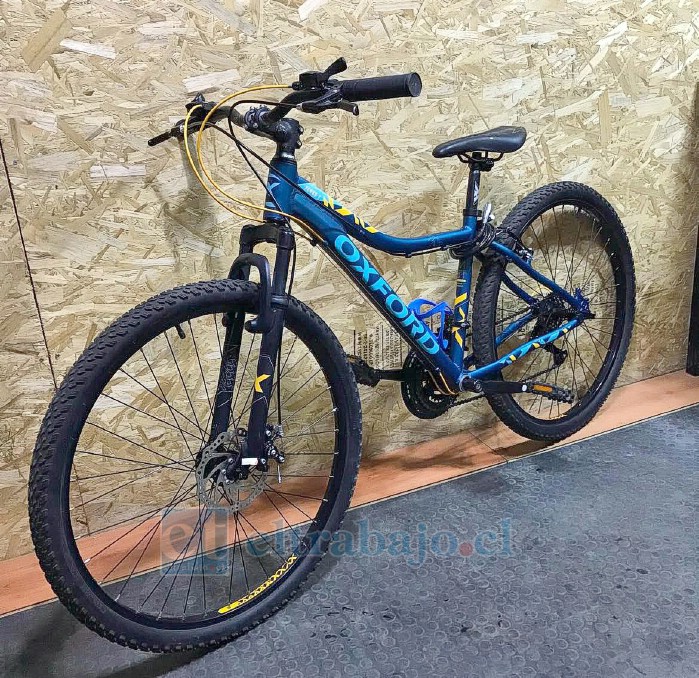 Esta es la bicicleta robada a Romina.