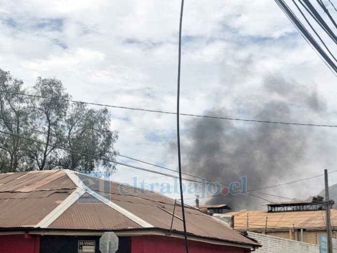 Sujetos intentaron quemar bodega tras nuevo ingreso ocurrido el domingo.