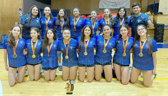 La Sub 16 logró el tercer lugar en el campeonato.