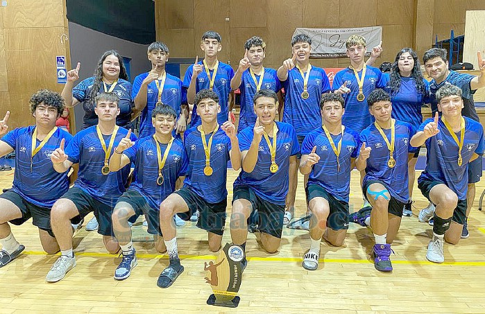 Los varones de la Sub 18 alcanzaron el primer lugar de la Copa Internacional Puerto Varas 2025.