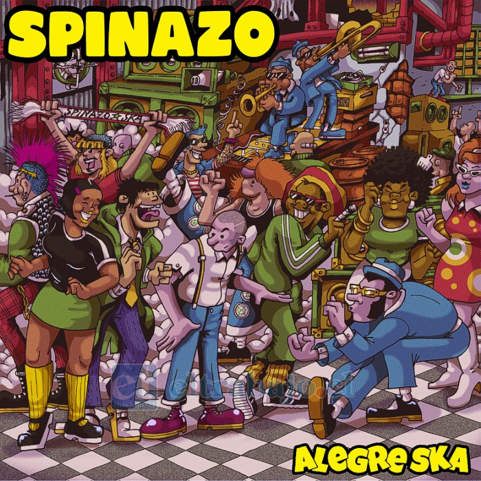 Portada del disco ‘Alegre Ska’ de la banda.