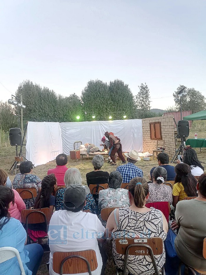 También se presentaron en el sector rural La Amalia.