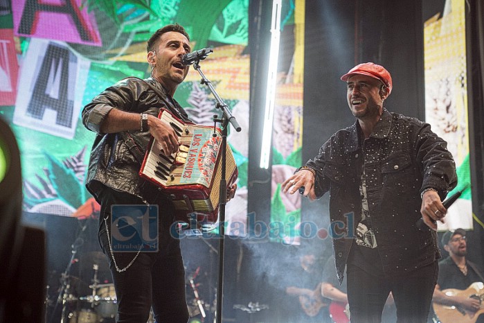 ‘Los Vásquez’ cerraron la edición XXII del Festival Palmenia Pizarro en San Felipe. 