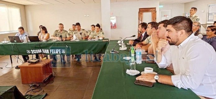 Carabineros entregó cifras de delitos en la reunión de STOP.