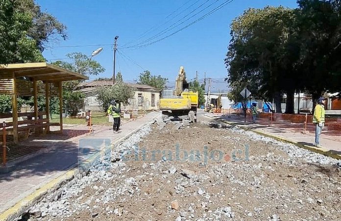 Comenzó segunda etapa y final de nueva Avenida Manuel Rodríguez de Llay Llay.