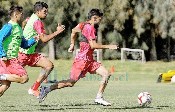 Unión San Felipe se prepara para el encuentro de este domingo por la Copa Chile.