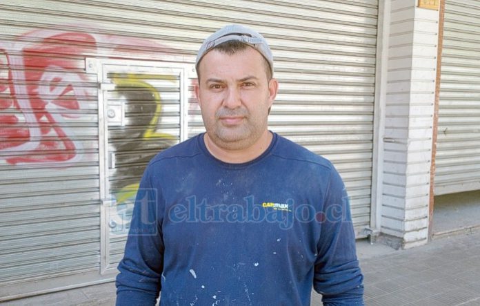 William Carrero, ciudadano venezolano residente en Chile.