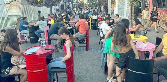 El último ‘Boulevard Estival’ que se realizó (Foto Municipalidad de San Felipe).