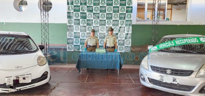 Carabineros detuvo a banda de menores de edad dedicaba al robo de vehículos.