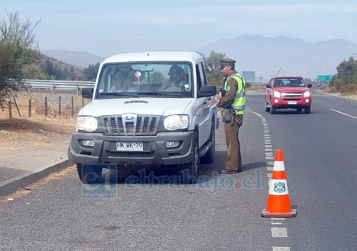 Diversos controles policiales durante el fin de semana largo por semana santa. 