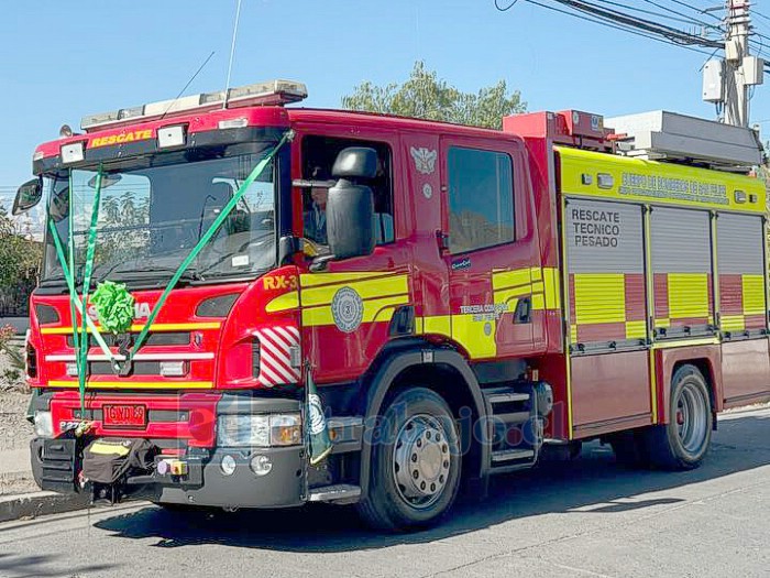 Este es el nuevo carro que fue bautizado este día sábado.