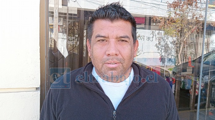 Franklin Ayala, secretario del Club Juventud La Troya.