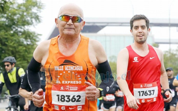 El domingo será la última participación de Estay en la serie para atletas de entre 65 a 69 años.
