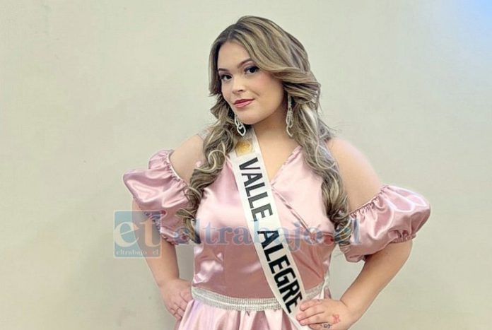 Scarlett Gómez, candidata a Miss Calle Larga 2025.