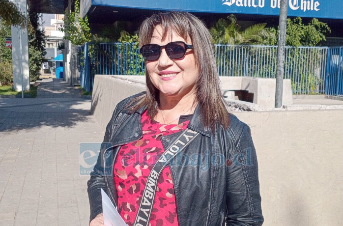 Ruth Delgado Barrera, presidenta de la UNCO San Felipe.
