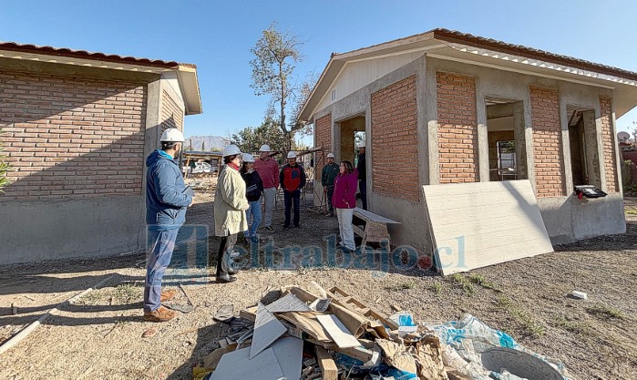 85% de avance presenta obra del Centro Comunitario de Bucalemu.