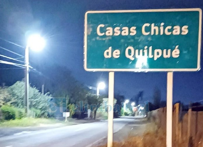 Cercano a las Casas Chicas de Quilpué se produjo esta emergencia que Bomberos controló rápidamente.